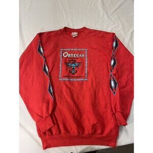 *Rare Ortega's Weaving Shop Chimayo Native Southwest Vintage Long Sleeve Shirt M